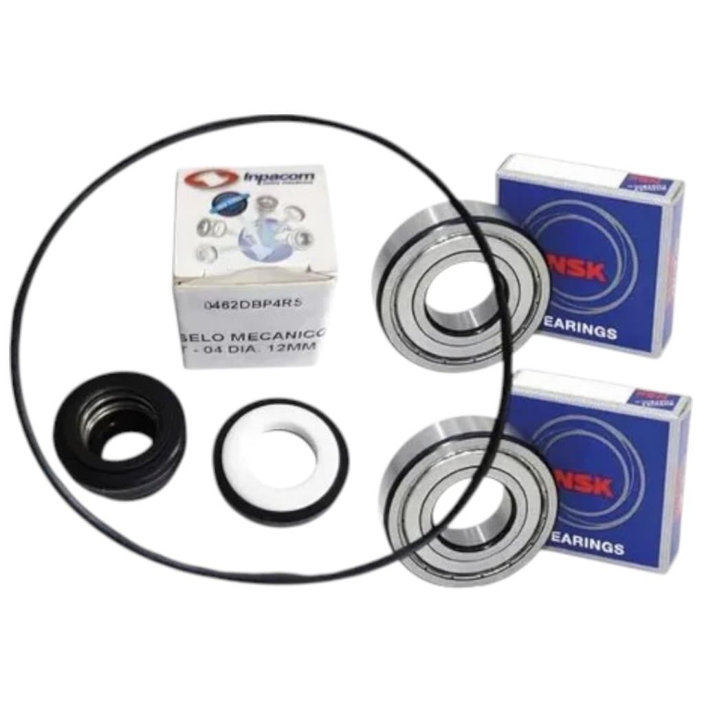 Selo Mecânico 12mm T-04+rolamentos 6201zz e 6202zz+Oring Bomba Ultra Da-2 1/2cv Dancor Produto original