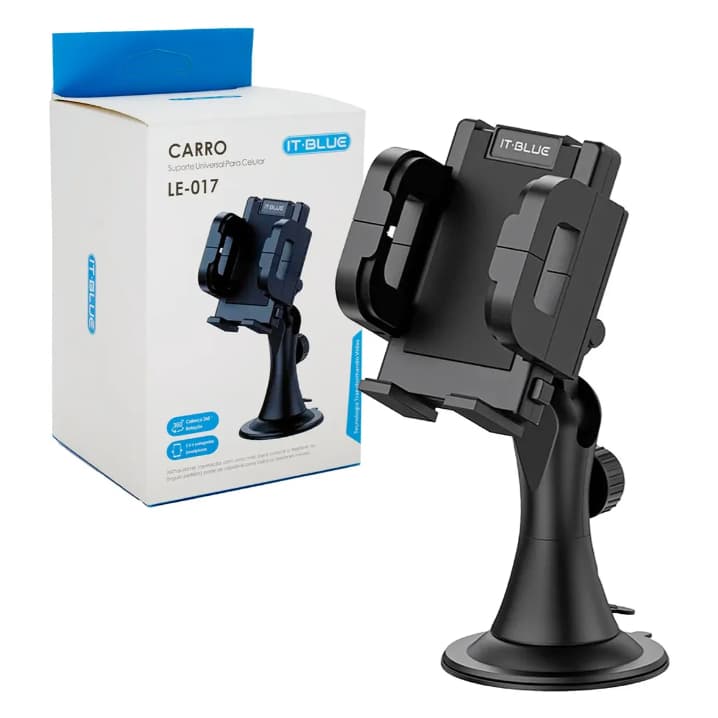 Suporte Veicular Universal para Celular com Ventosa IT-Blue LE-017/BMG-02