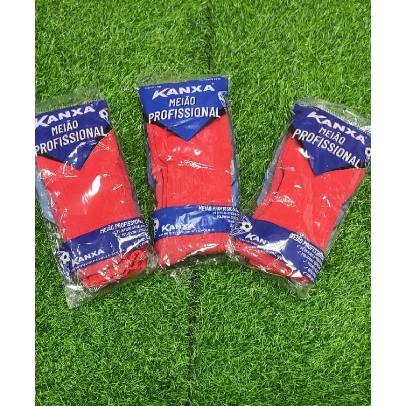 Meião Profissional Da Kanxa Vermelho