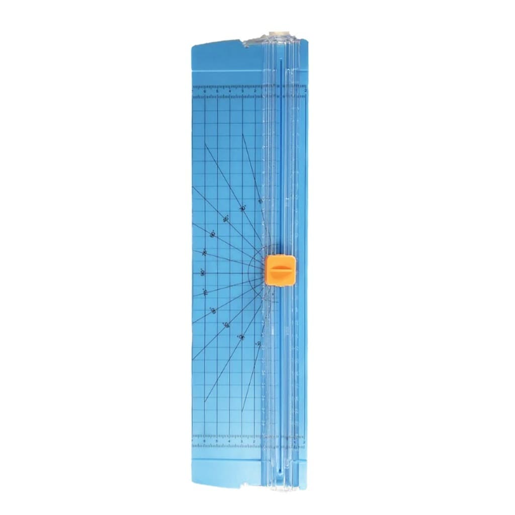Guilhotina Refiladora A4 - Cor: Azul Claro - Marca Junesix