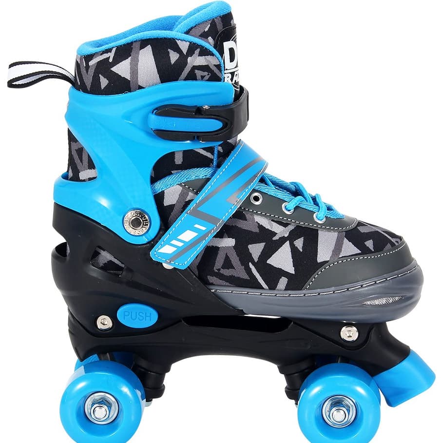Patins Roller com Acessorios 30-33 - Azul