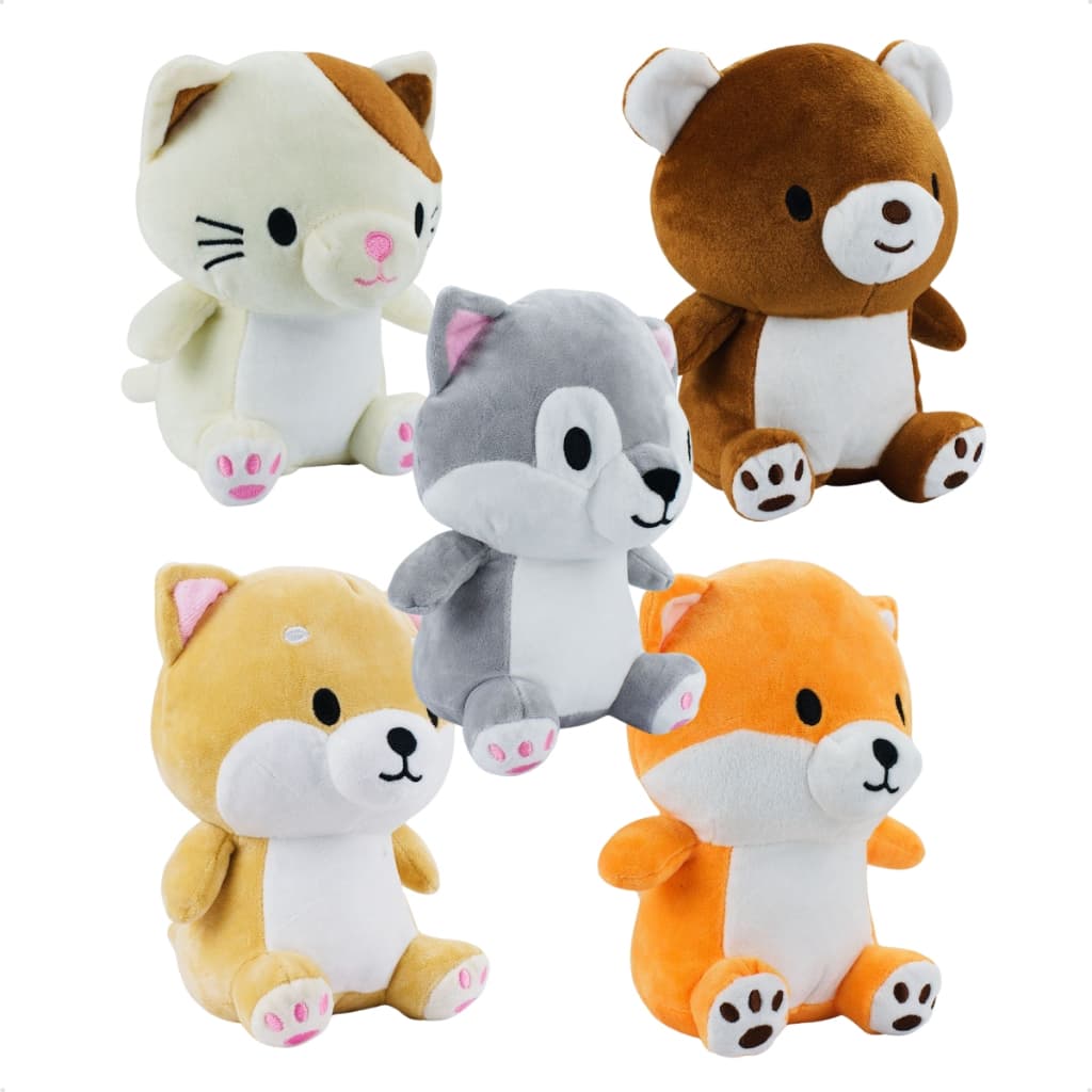 Bichinhos de Pelúcia Fofinho Infantil para Presente 22cm Infantil Presente dia das crianças Natal
