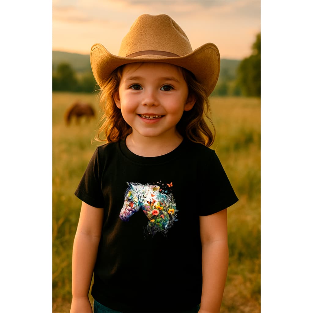 T Shirt Feminina Infantil Camiseta Menina Moda Country Promoção
