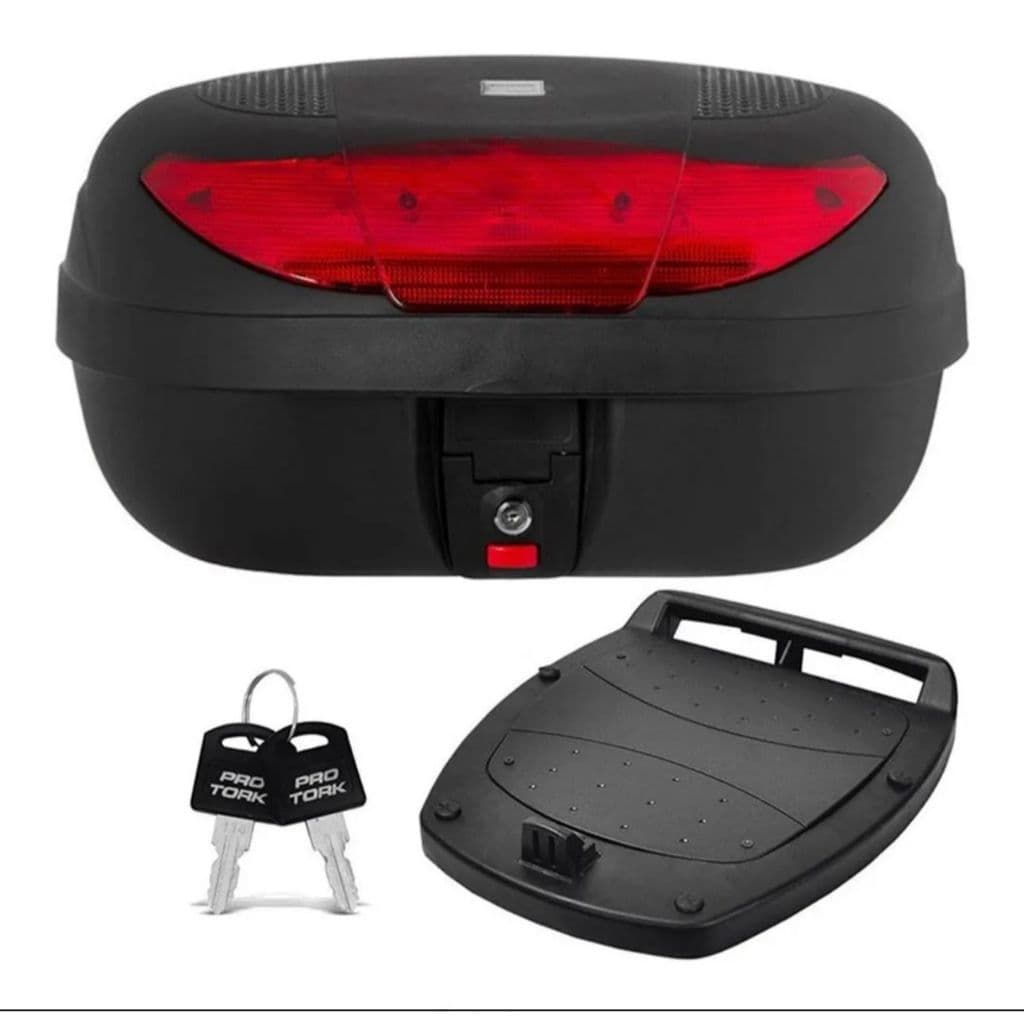 Bauleto Baú para Moto Protork 45 litros Universal Smart Box 2