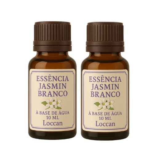 Kit 2 Essências Premium Jasmim Branco 10ml para Aromatizador a Pronta Entrega