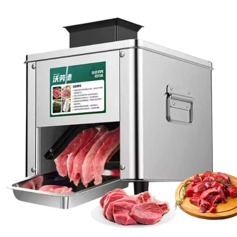 Maquina Cortadora De Carne Elétrico Fatias 5mm 850w 110v