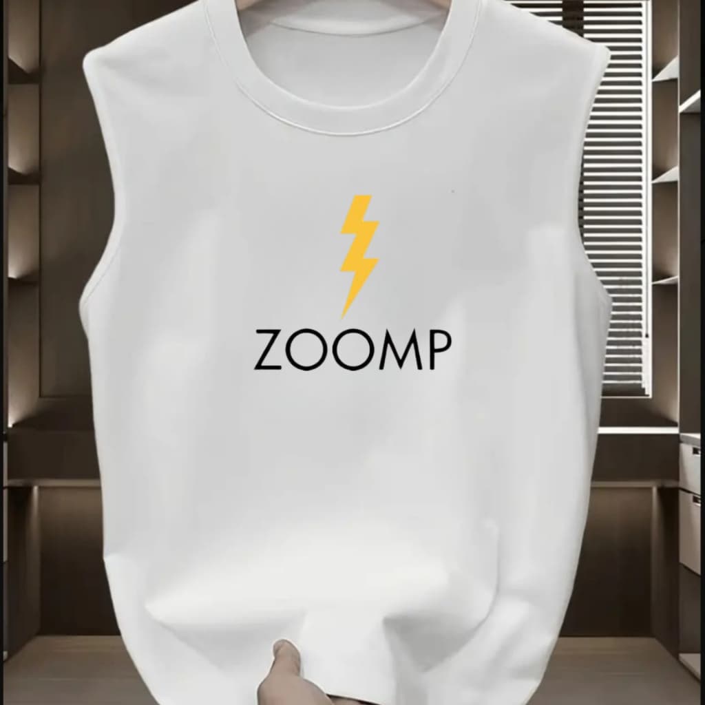 Camiseta Regata Masculina Zoomp Blusa 100% Algodão Blusa Cavada