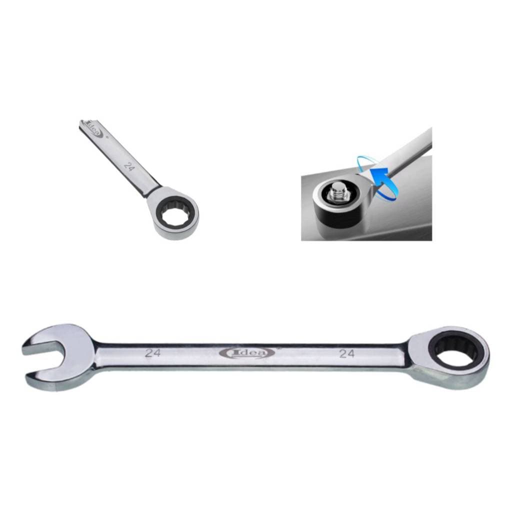 Chave Combinada Catraca unid. 24MM Resistência Eficiência e Durabilidade Essencial