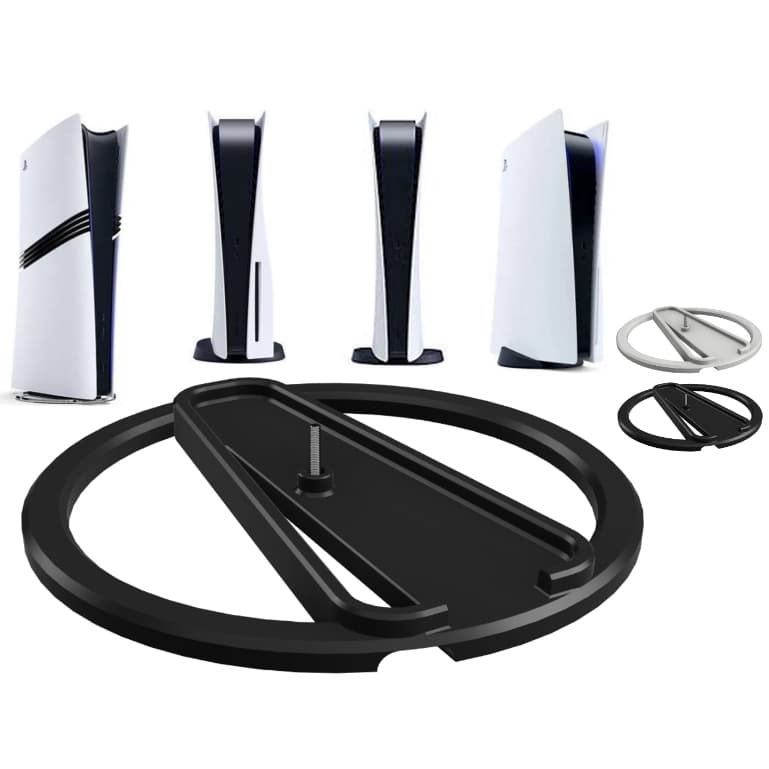 Suporte De Mesa Base Vertical Para Playstation 5 Ps5 Slim Digital ou Leitor Ou Fat Todos Ps5 2024