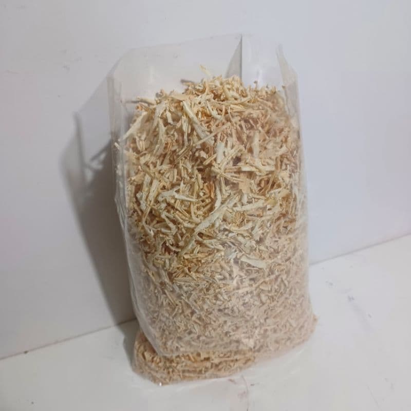 2 kg Palha - Serragem de madeira Pinus natural para marvalha, compoteiras, roedores