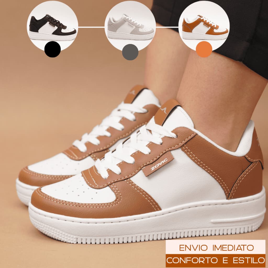 Tênis Feminino Unissex casual super confortável macio e Leve! Com envio Imediato