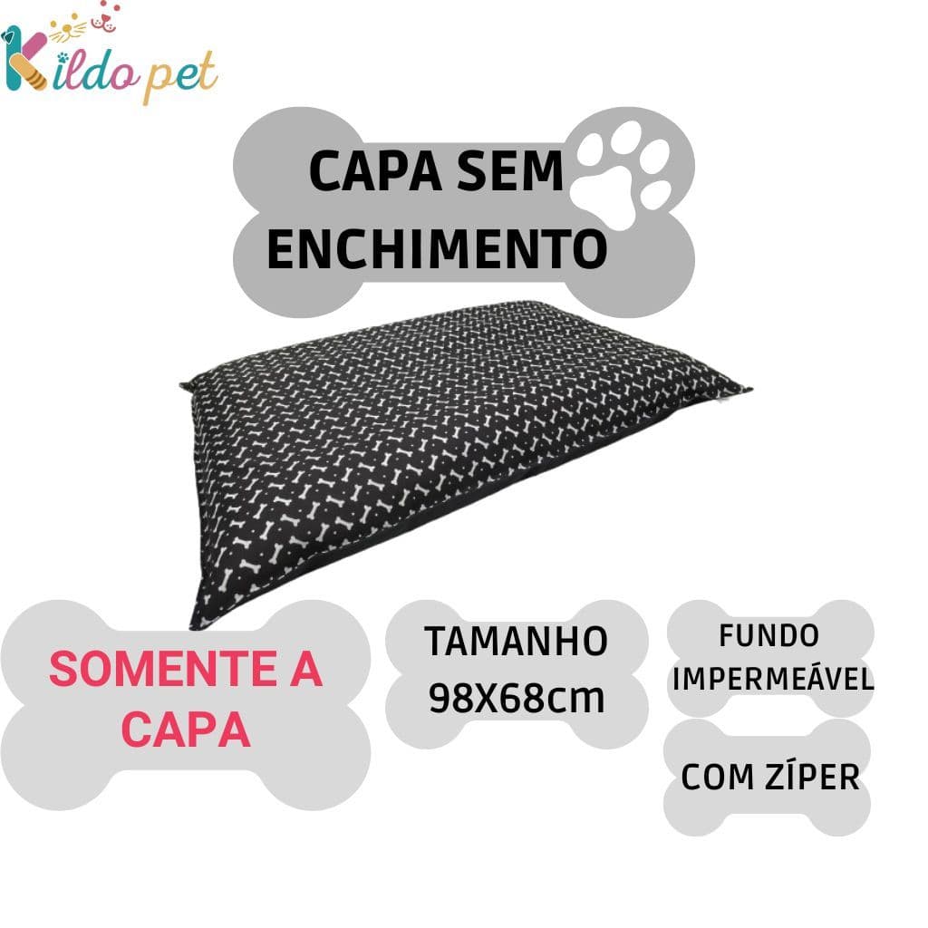 Capa 98x68 Grande para Colchonete Pet Capa para Colchonete