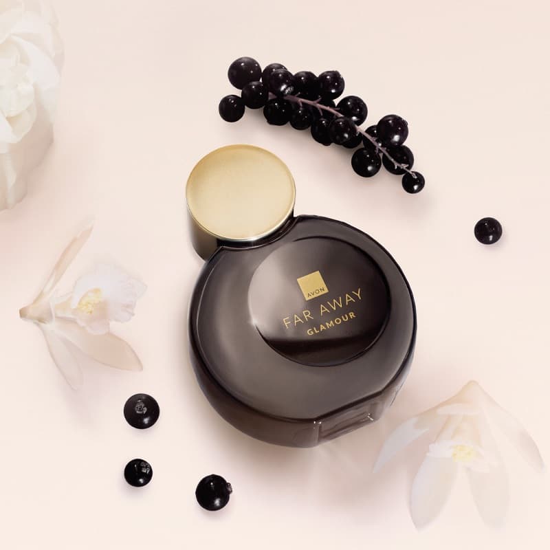 Perfume Far Away Glamour Avon Original Perfume Feminno Alta Fixaçao Far Away Glamour Avon Original