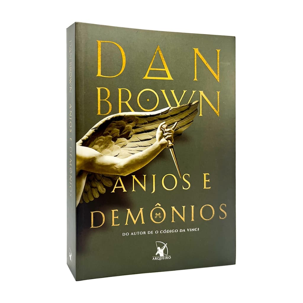 Anjos e Demônios - Saga Robert Langdon - Vol 1 - Dan Brown - Autor O Código da Vinci - Livro Físico