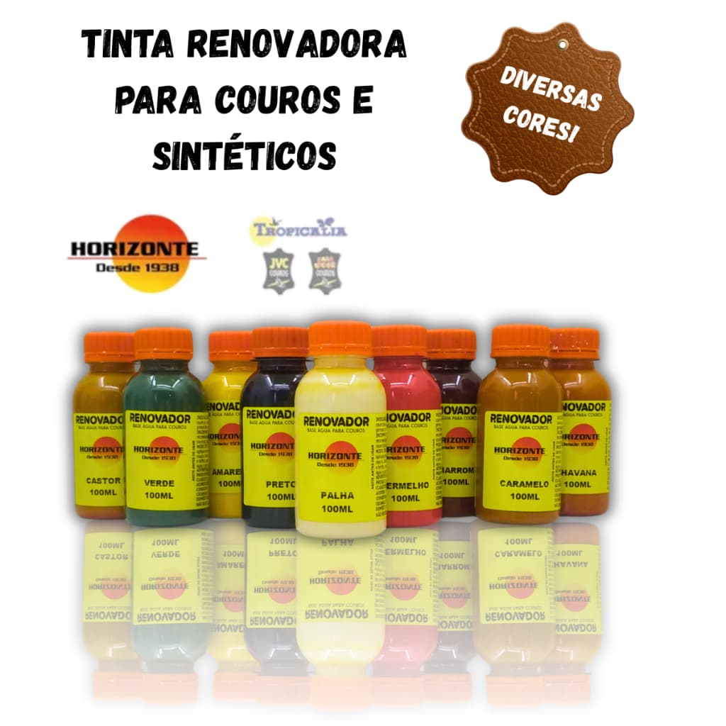 Tinta renovadora Horizonte 100ml: Reviva Jaquetas, Sapatos e Acessórios