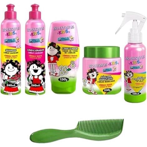 kit Bio Extratus Kids Infantil Cabelo 5-Produtos