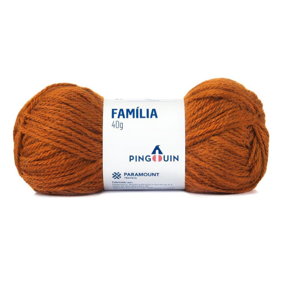 Lã Família Pingouin 40g 106mts 100% Acrílico Tricô Cores