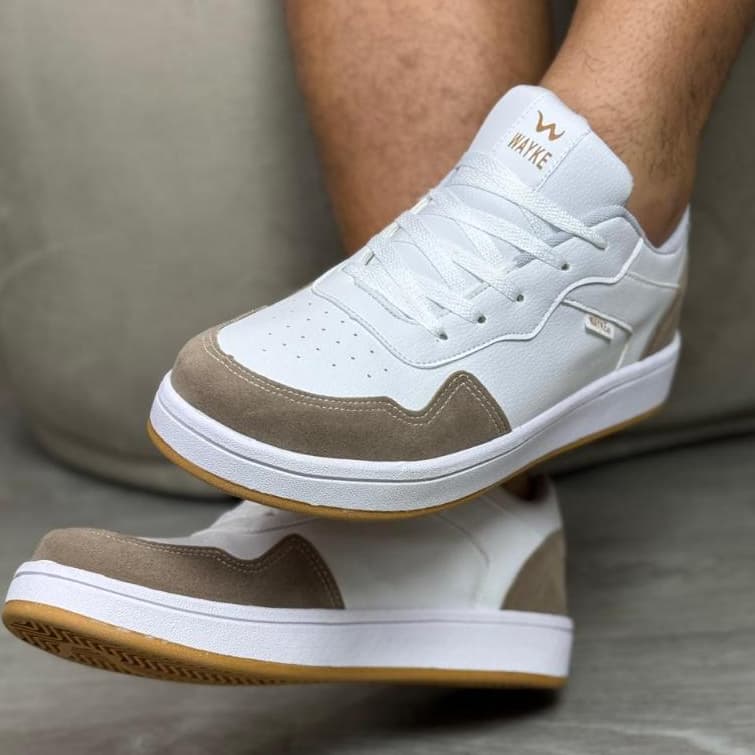 Tenis Masculino Casual Wayke Lançamento Sapatenis Conforto