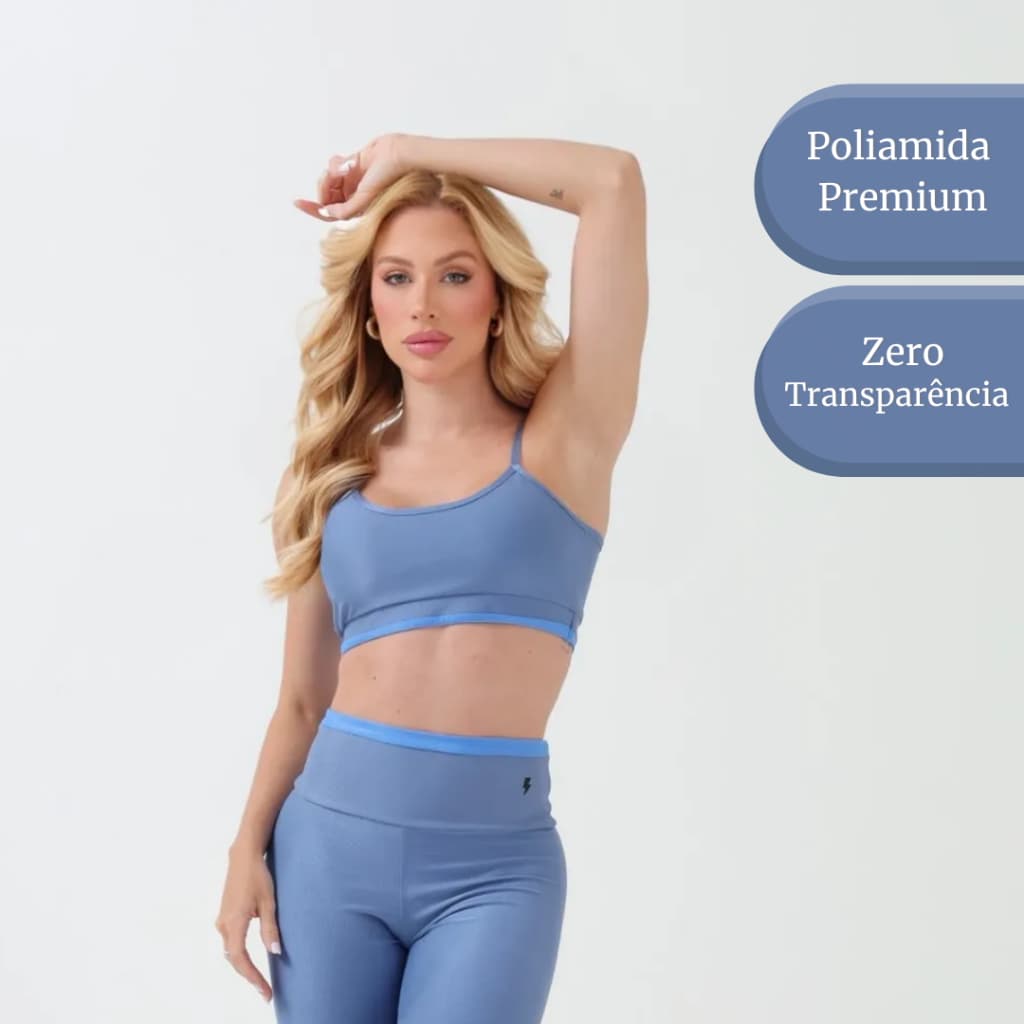 Conjunto Fitness Short+Top, Poliamida Premium de Alta Compressão. Zero Transparência. ATENÇÂO: não é Suplex/Poliester