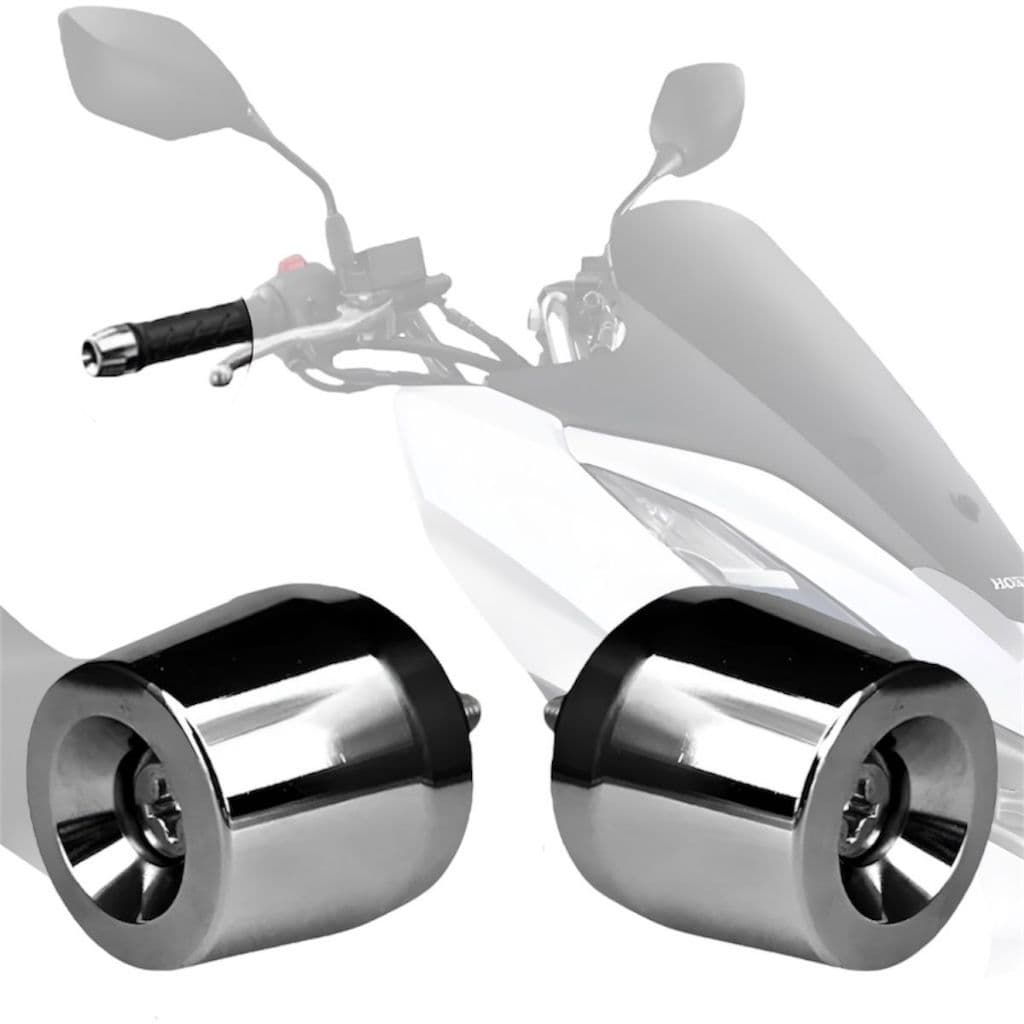 Peso De Guidao Pcx Universal Modelo Da Pcx 150 - Cromado