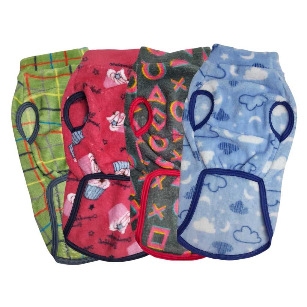 regata roupa de cachorro pet ultra soft fleece