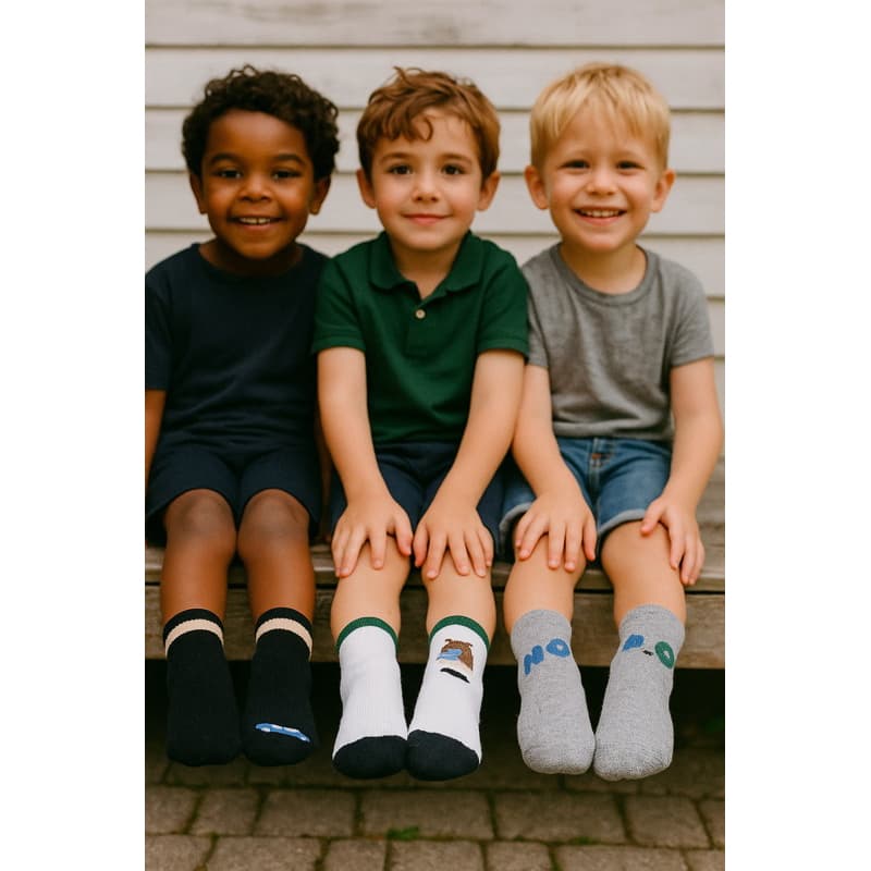 Kit 3,6, 9, 12 Pares de Meia Infantil Menino/Menina