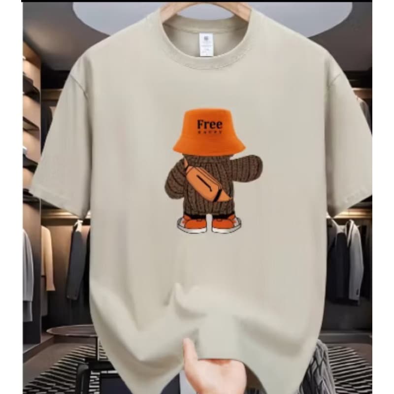 Camiseta Masculina Streetwear Premium 100% Algodão 30.1 free