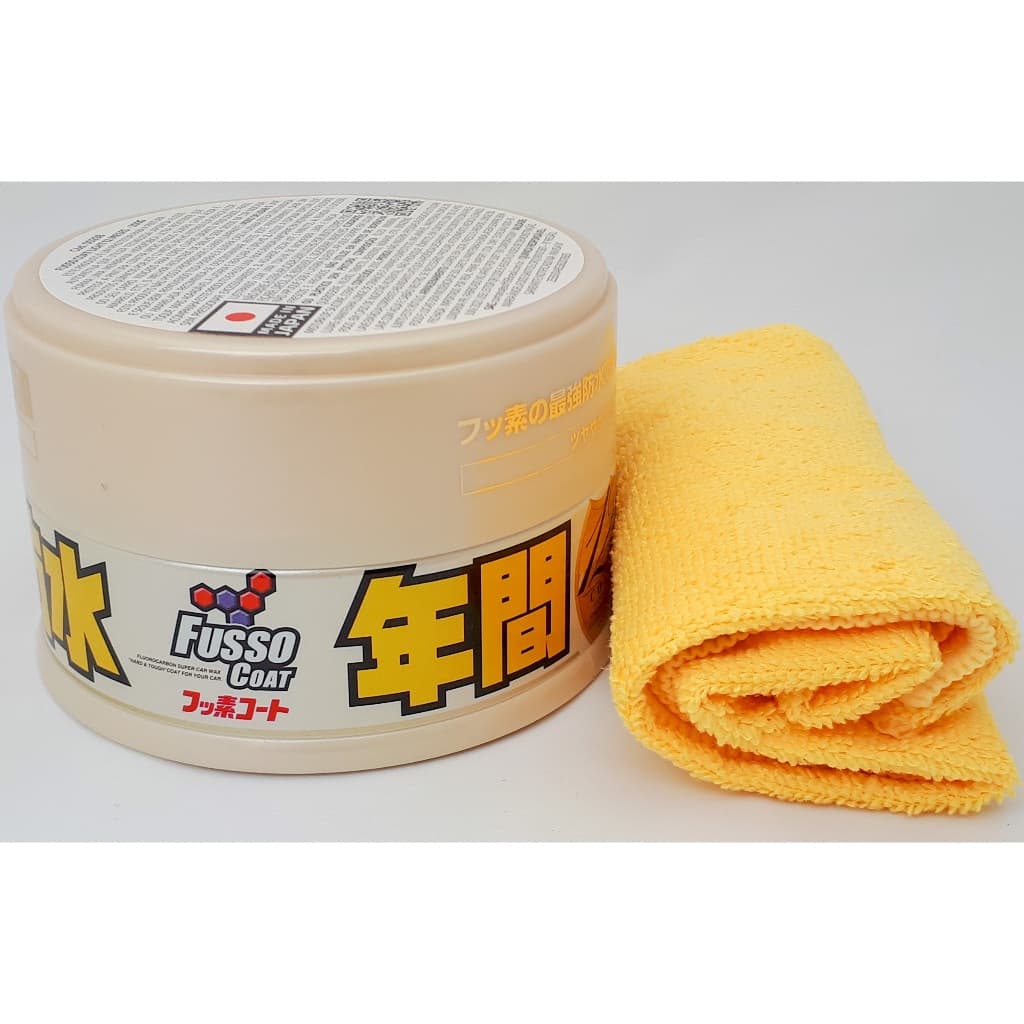 Cera Fusso Coat Light Soft 99 e Microfibra