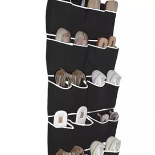 Sapateira de Porta em TNT para 10 Pares Organizador de Sapatos Pendurada