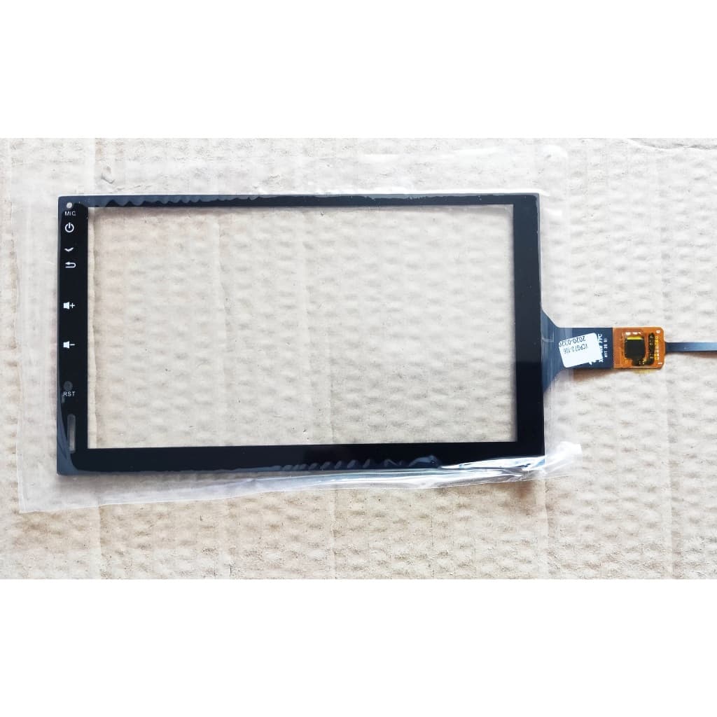 Touch Screen Tela Touch Capacitiva Chip gt911 para Aikon 7 pol Carpad com botões e furo usb