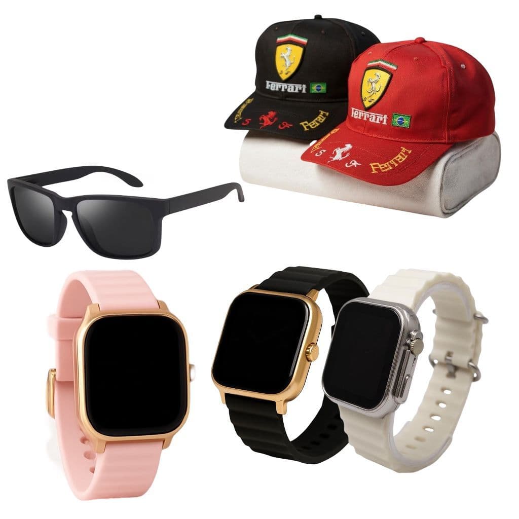 Kit Masculino Bone Cavalino + relogio digital premium prova dagua + oculos just premium black friday hoje