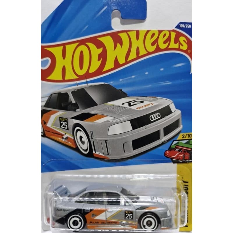 Carrinho Hotwheels AUDI 90 QUATTRO CINZA