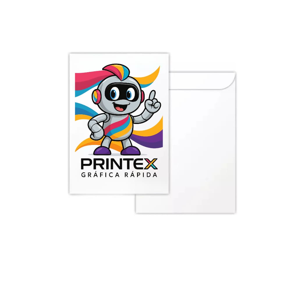 100 Envelopes Saco A4 (22 X 32cm) - Timbrado - Personalizado