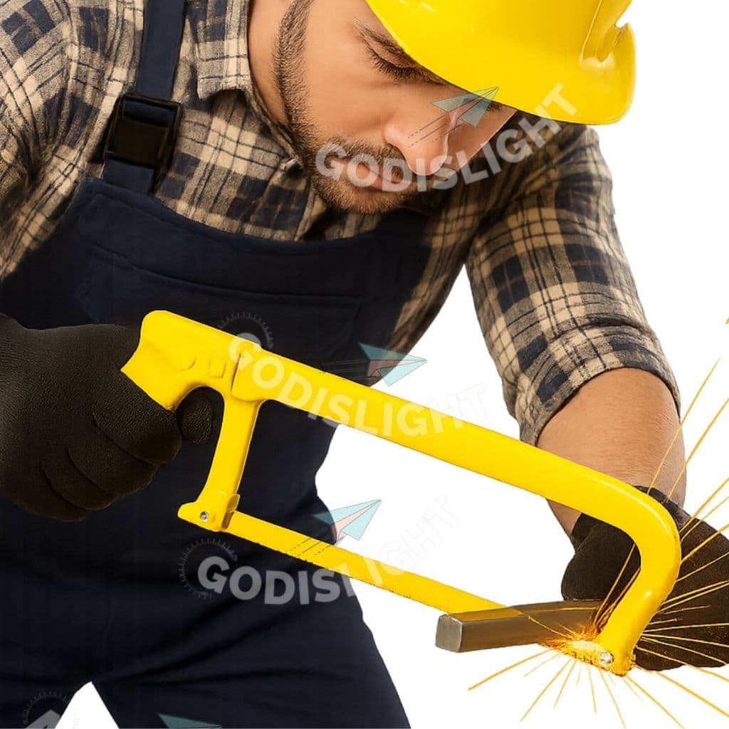 Arco de Serra Com Serrinha Com Regulagem Ajustagem Serrote Reforçado De Metal Profissional