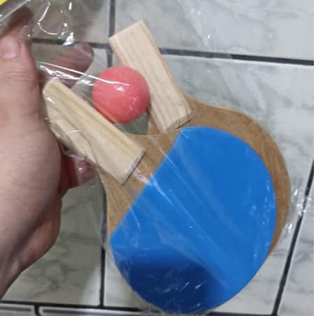 kit raquetes de Ping-Pong com eva e bolinha