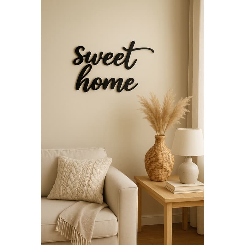 Placa Decorativa MDF Amor / Liberdade / Sweet Home – Pronta para Colar | Pronta Entrega + Frete Grátis