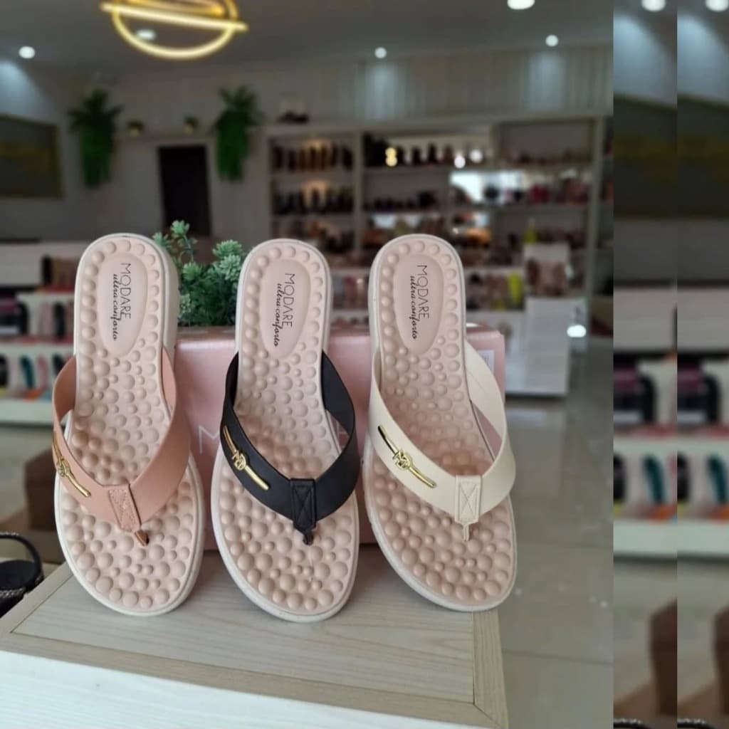 Chinelo Rasteirinha Modare Ultraconforto Massageador Esporão 7162.217