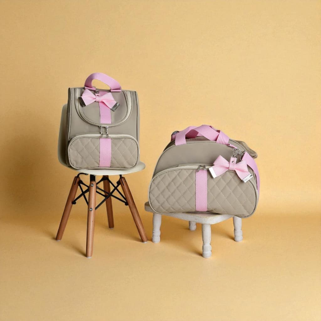 Kit Bolsa Saída Maternidade Bebê Mala Grande Mochila 2 Em 1 Menino e Menina Multifuncional
