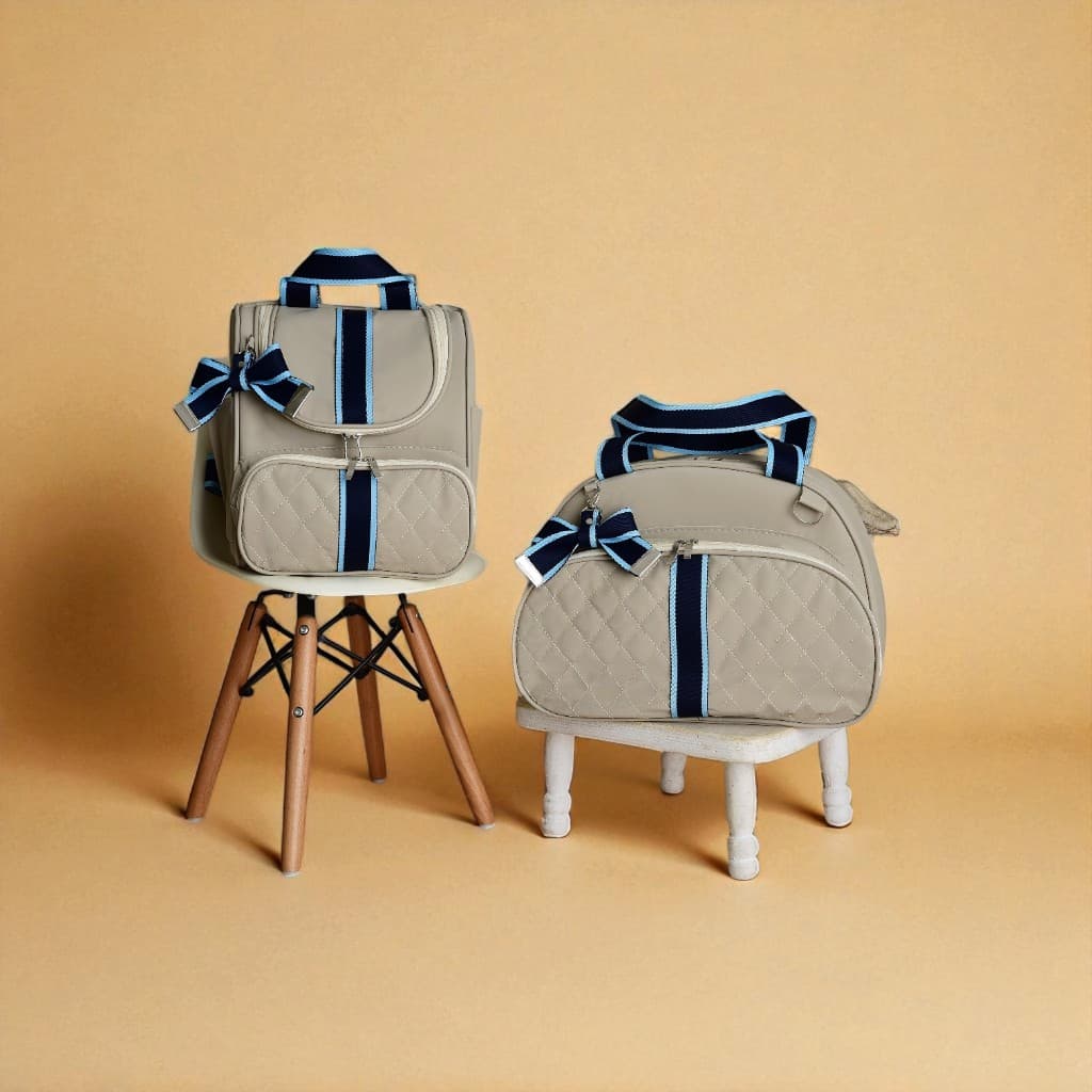Kit Bolsa Maternidade Peças De Luxo Premium Menina Menino Trocador Fraldas