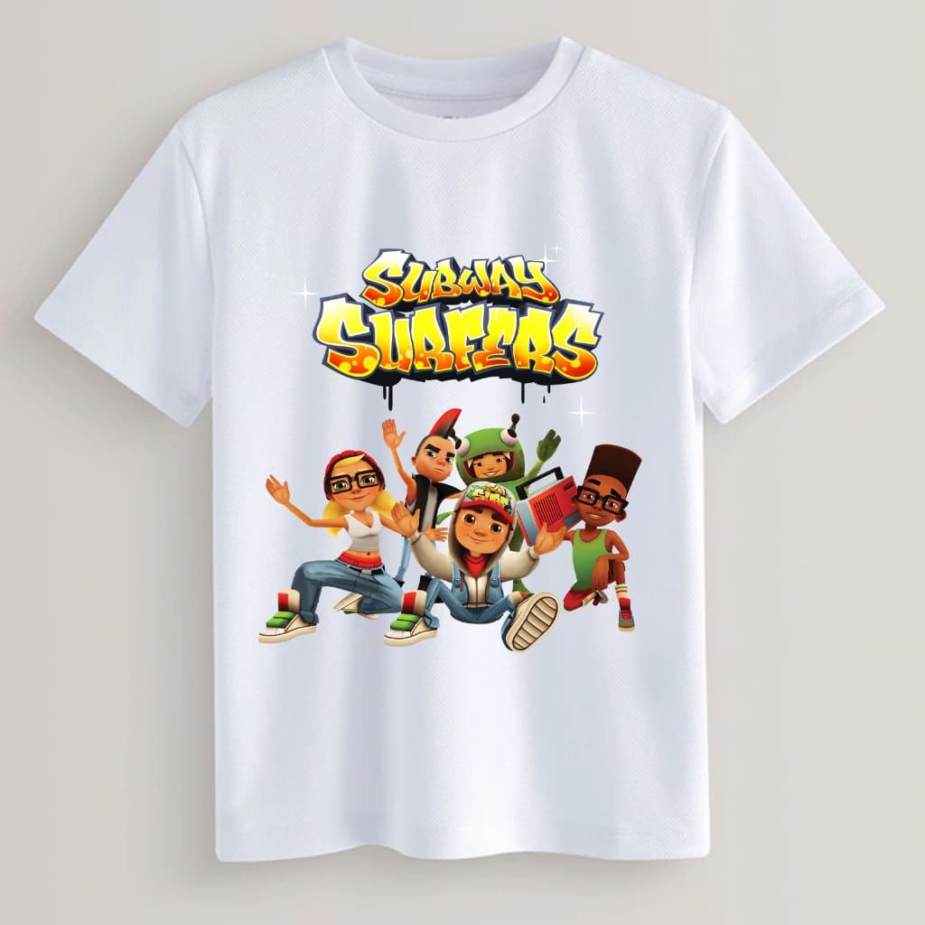 Subway Surfers  Camiseta Online Camisa Gamer Camisa Jogo 2 ao 12