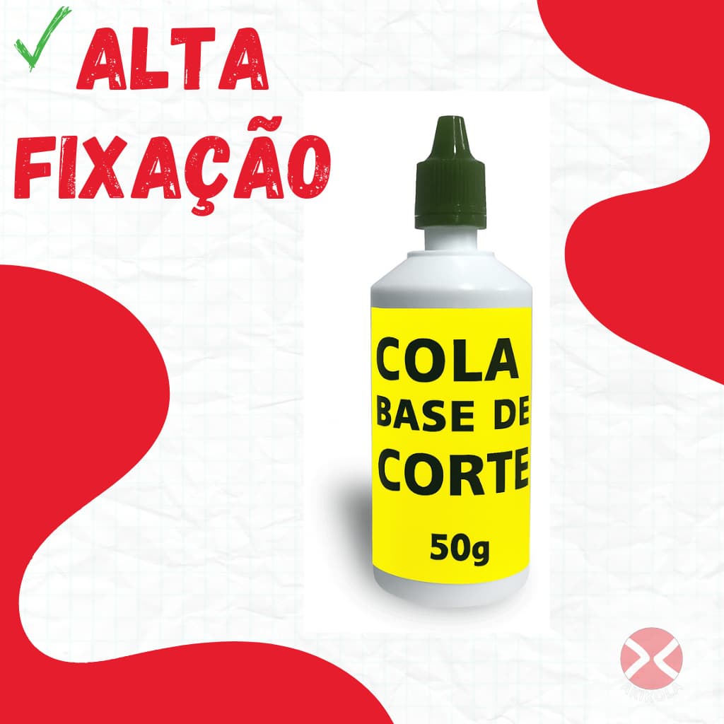 Cola para Base de Corte Silhouette e ScanNCut - Permanente - Fácil Aplicação - Reposição - 50g