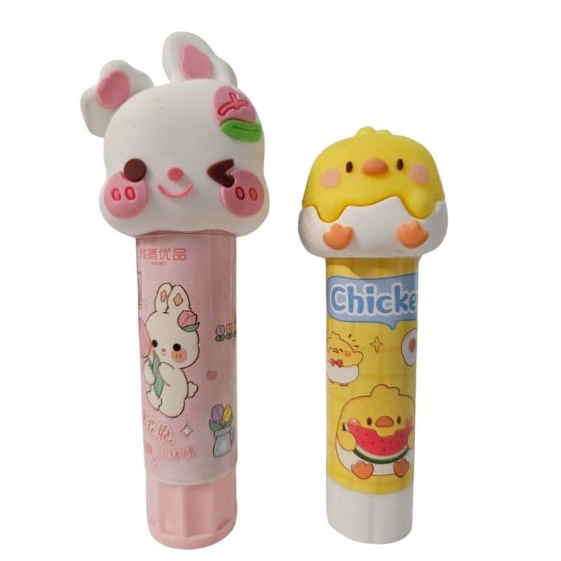 Cola Bastão Kawaii Papelaria Fofa Material Escolar Cola Infantil