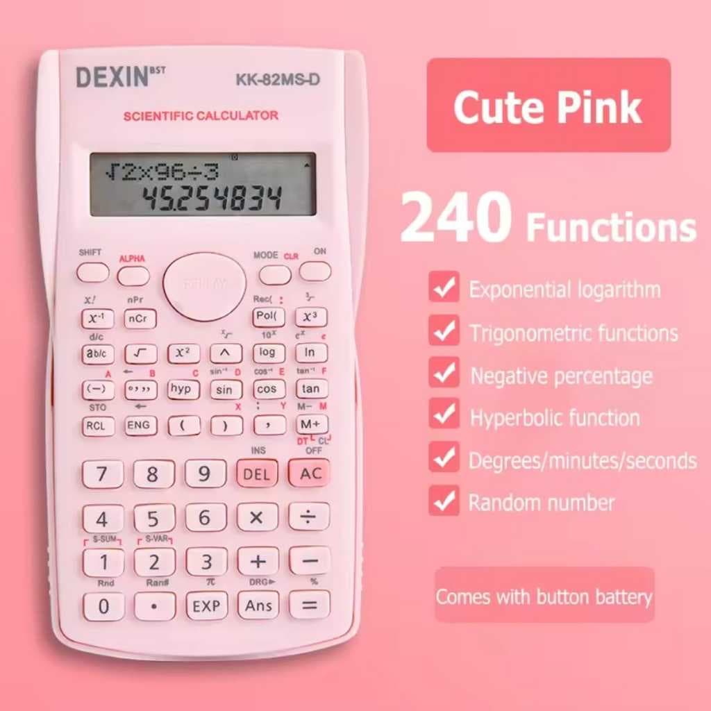 Calculadora Científica Benko 240 Funções C/ Capa 6448 6777 6778