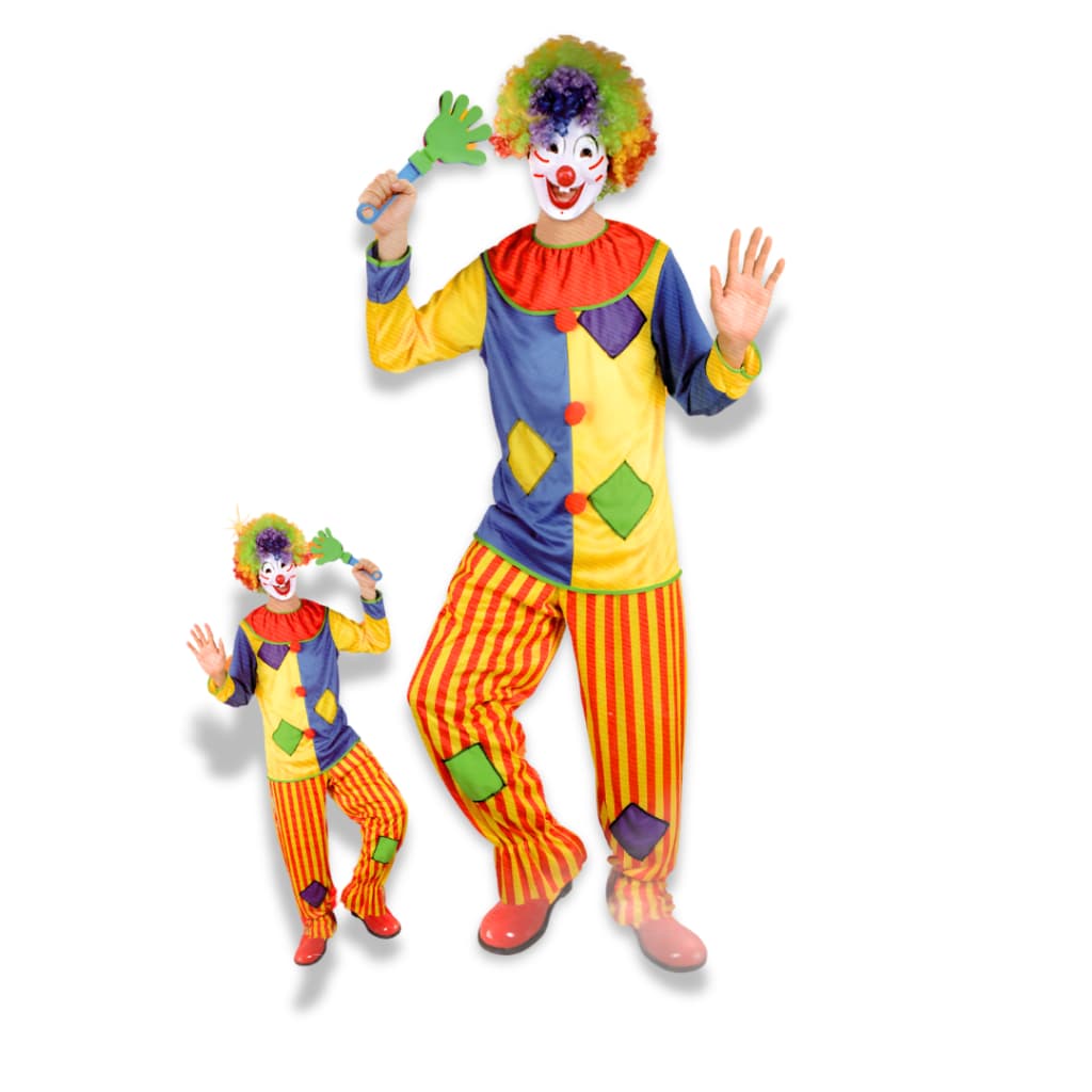 Fantasia Palhaço Adulto Camisa Calça Festa