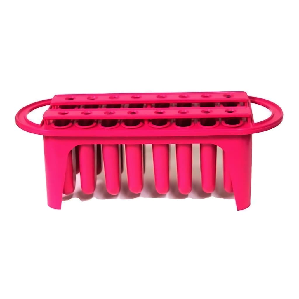 Picoleteira Forma De Picolé Geladinho 16 Picolés Rosa
