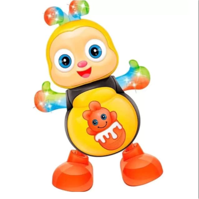 Abelha Abelhinha Dançante Brinquedo Infantil Musical Som Luz
