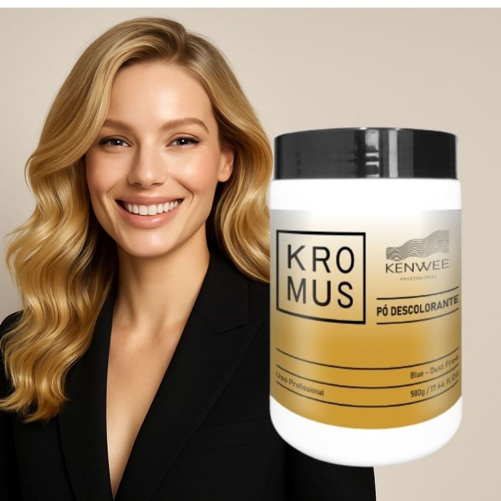 Pó Descolorante Kromus Kenwee - USO PROFISSIONAL - 500 G (c/ Desconto no Atacado)