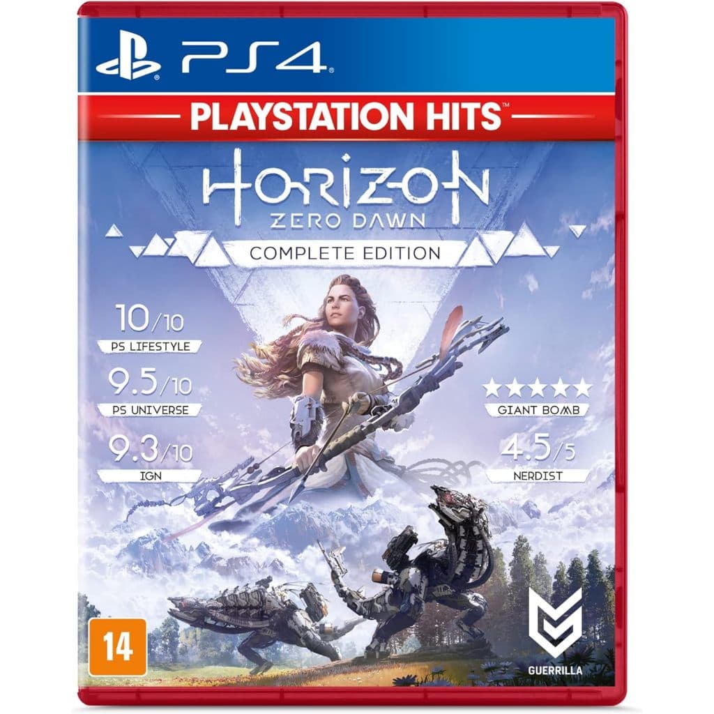 Jogo Novo Lacrado Original Horizon Zero Dawn Complete Edition - PS4 PlayStation Disco