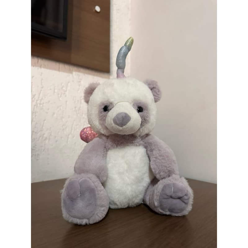 Pelúcia Urso Unicórnio - Pelúcia Ursinho Unicórnio Br Machine - Urso De Pelúcia Unicórnio BR MACHINE