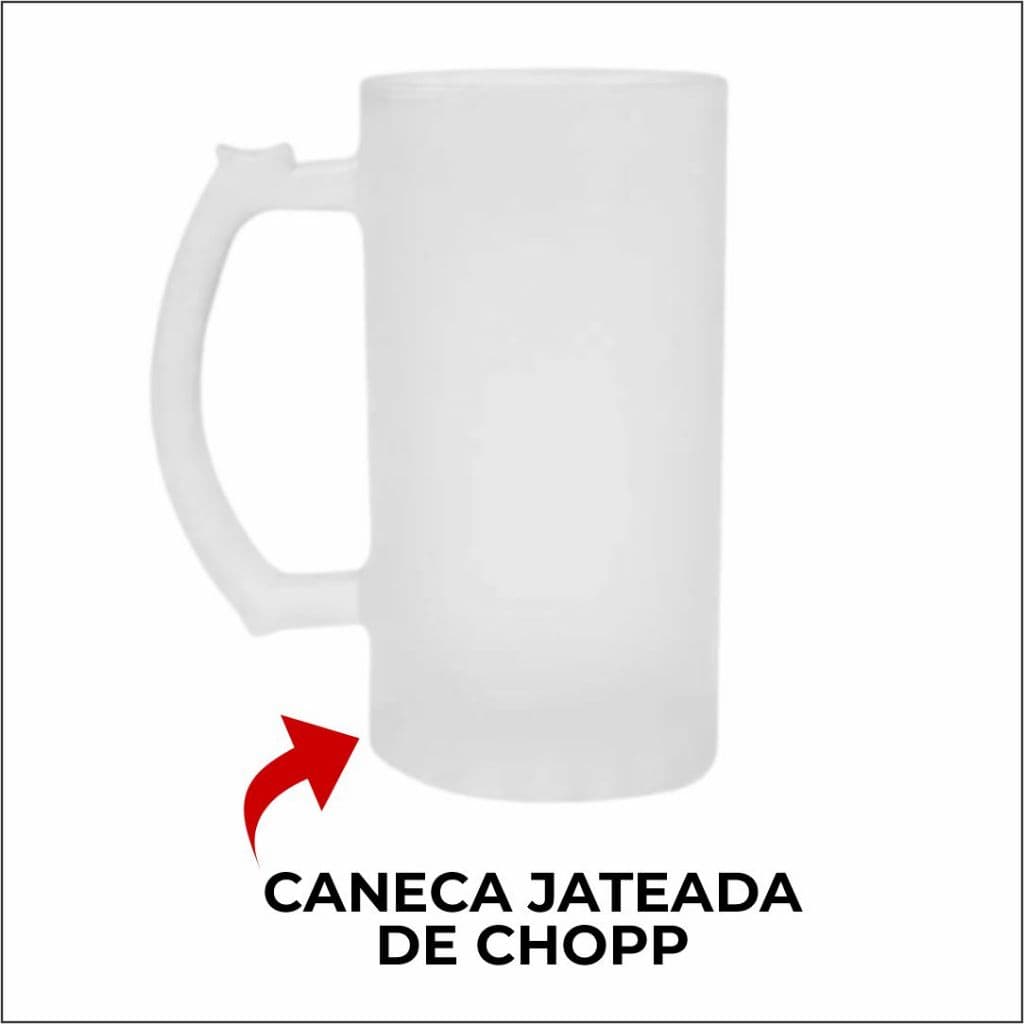 Caneca Jateada Chopp - SUBLIMAÇÃO